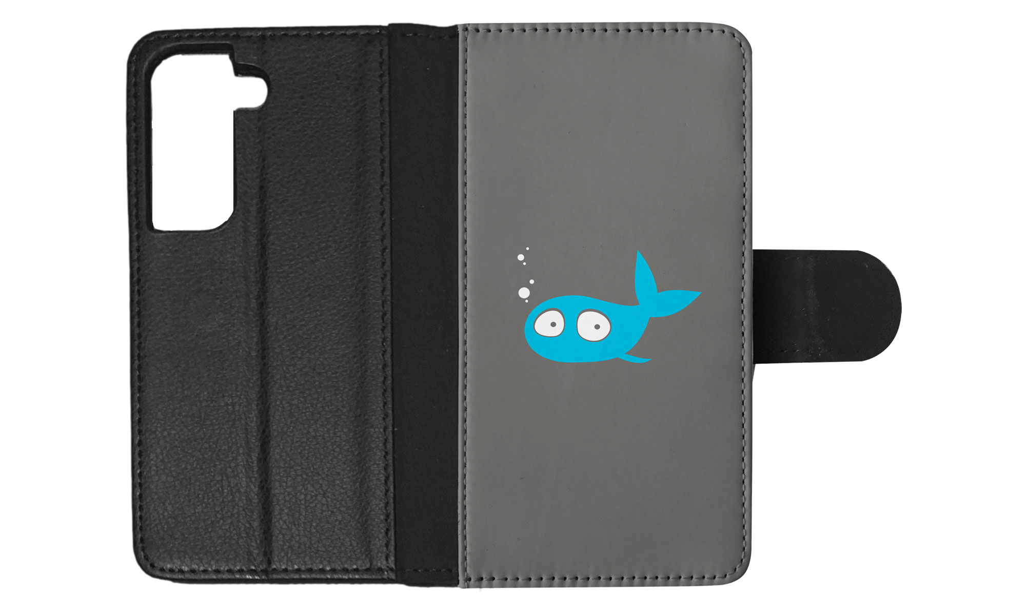 FLIP CASE FOR SAMSUNG GALAXY|MINIMALIST FISH - Picture 49 of 120