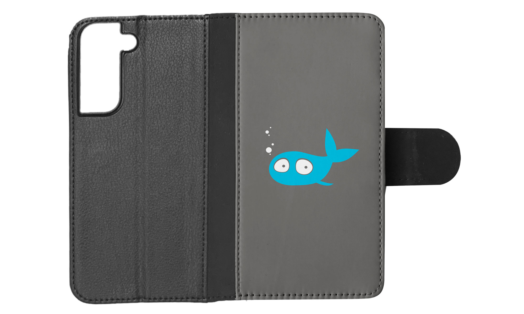 FLIP CASE FOR SAMSUNG GALAXY|MINIMALIST FISH - Picture 44 of 120