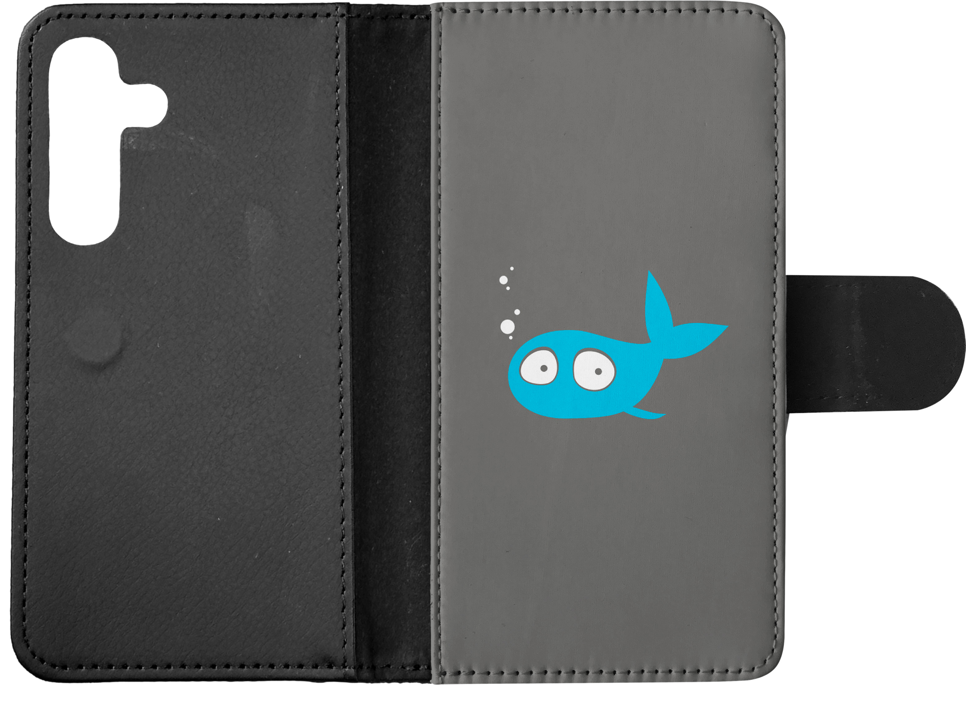 FLIP CASE FOR SAMSUNG GALAXY|MINIMALIST FISH - Picture 19 of 120