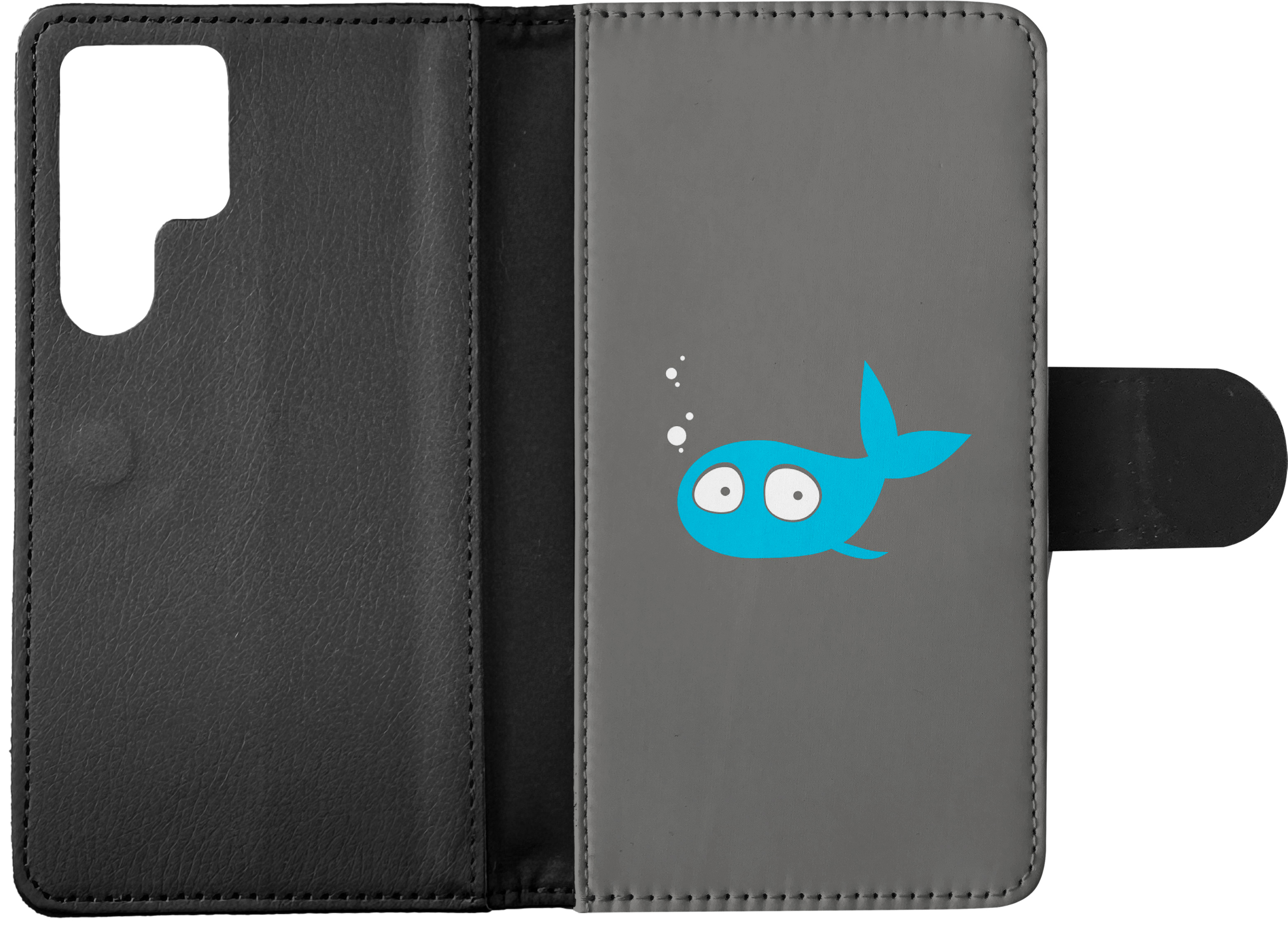 FLIP CASE FOR SAMSUNG GALAXY|MINIMALIST FISH - Picture 9 of 120