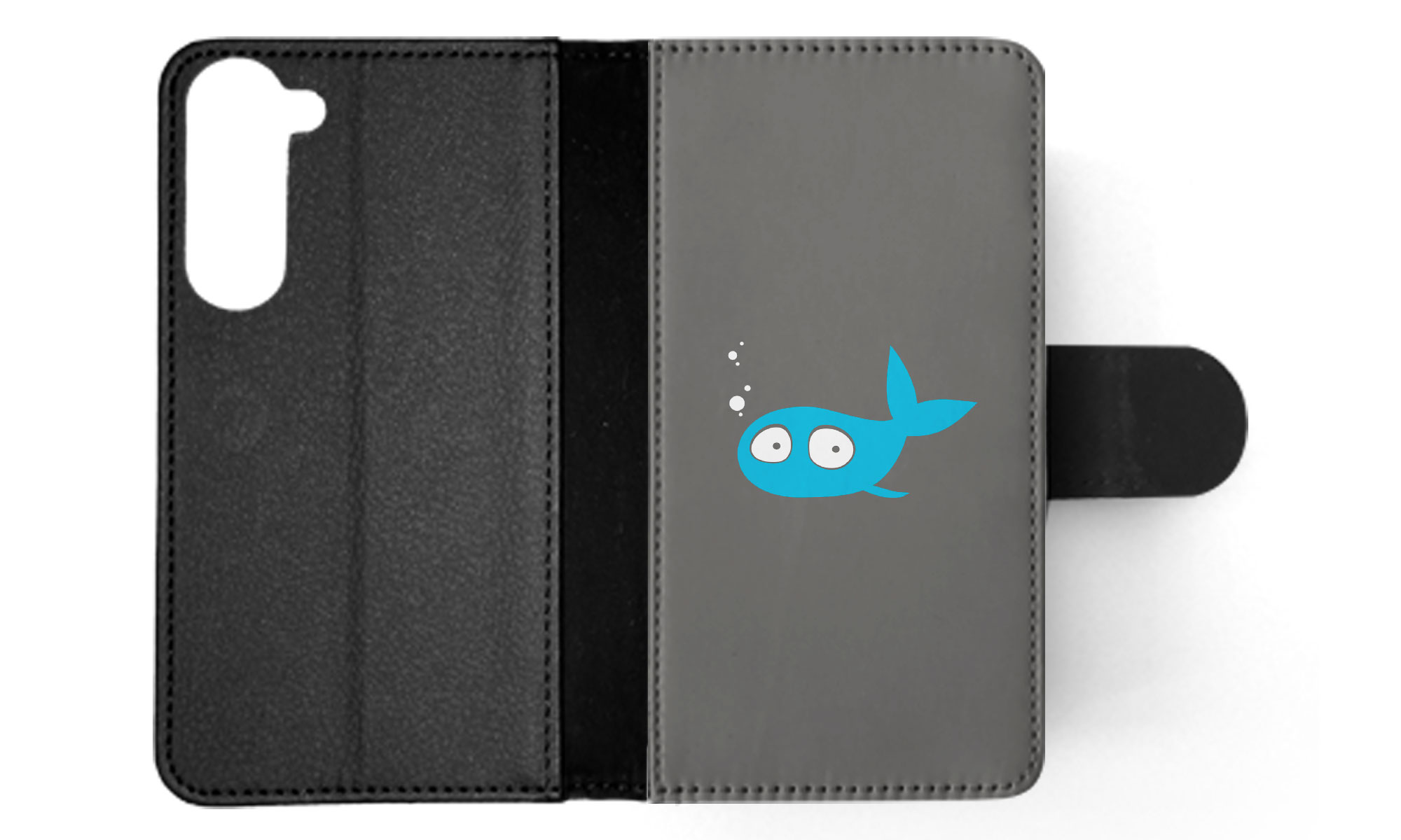 FLIP CASE FOR SAMSUNG GALAXY|MINIMALIST FISH - Picture 29 of 120