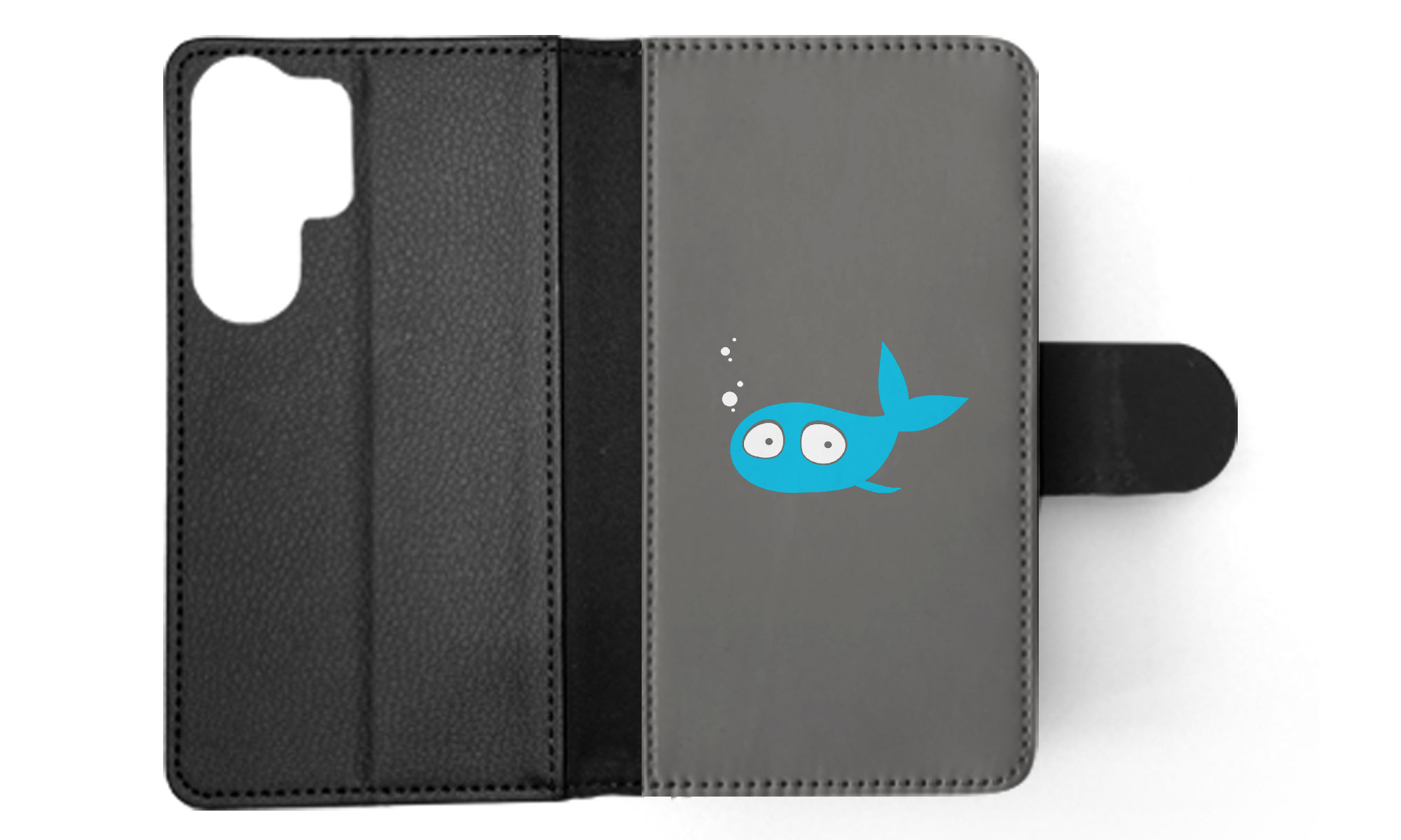 FLIP CASE FOR SAMSUNG GALAXY|MINIMALIST FISH - Picture 24 of 120