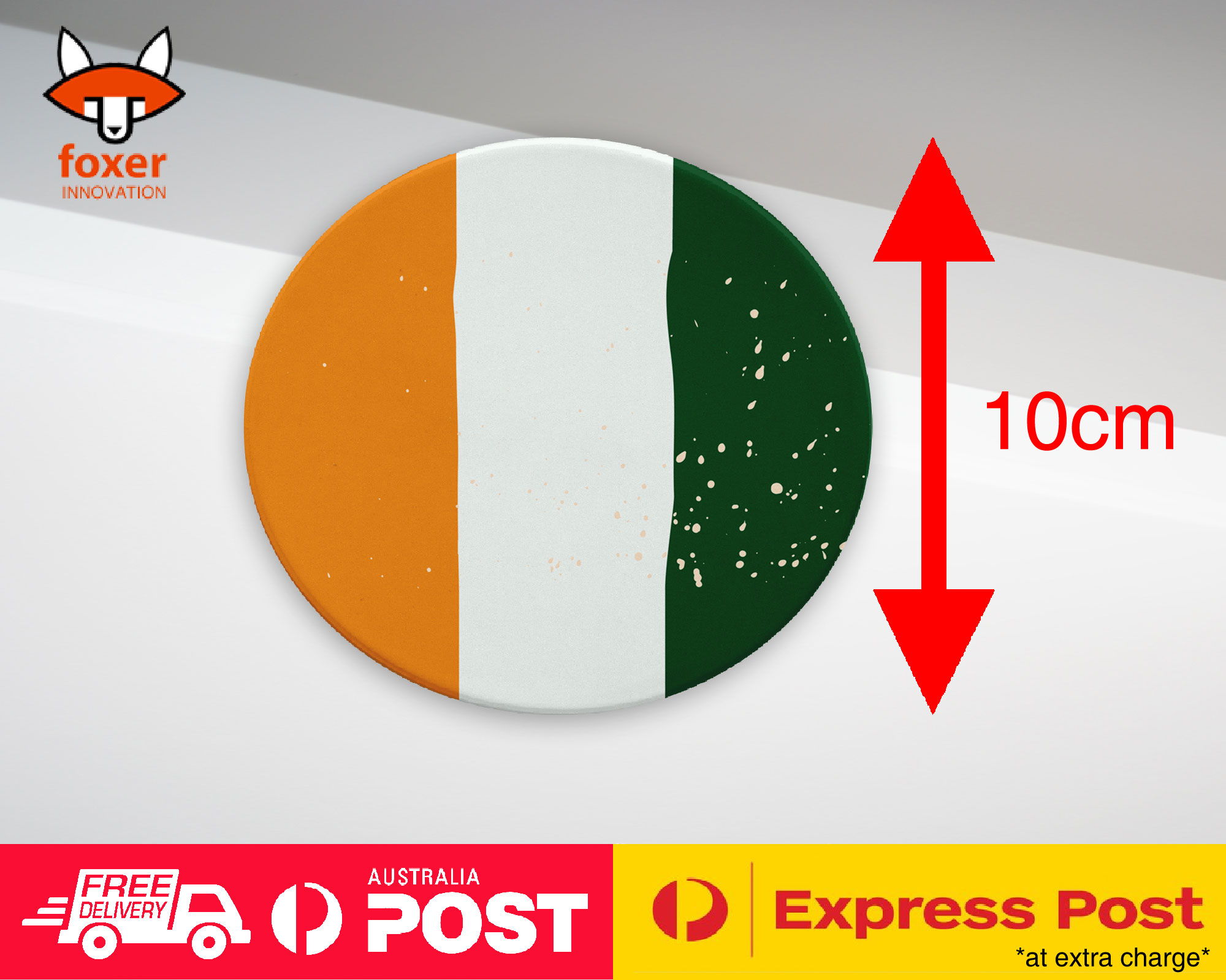 COASTER COFFEE DRINKING MAT|COTE D'IVOIRE COUNTRY FLAG