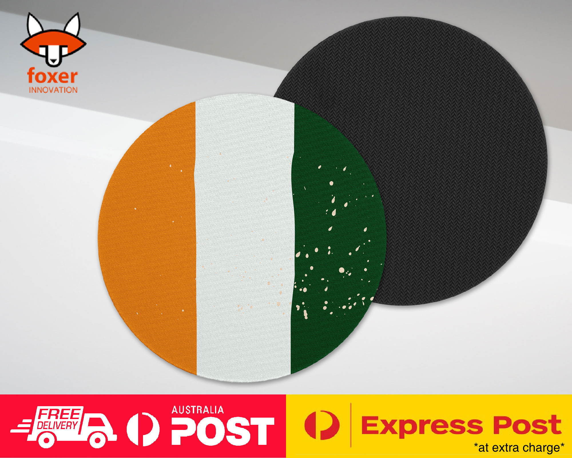 COASTER COFFEE DRINKING MAT|COTE D'IVOIRE COUNTRY FLAG