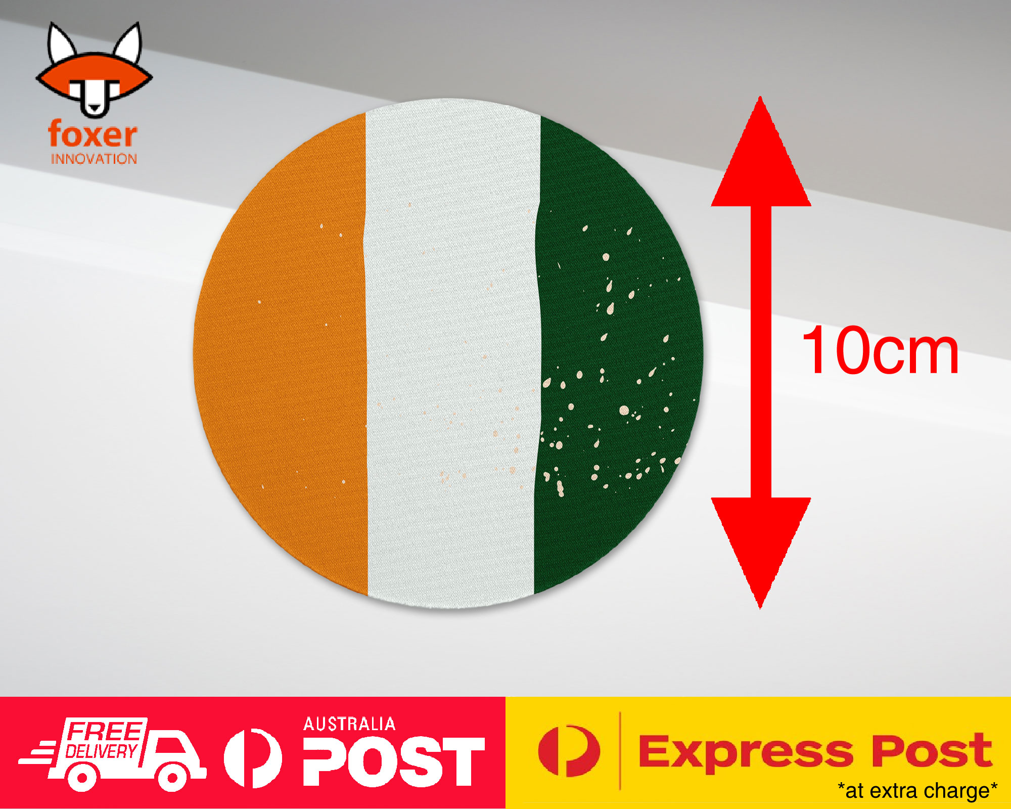 COASTER COFFEE DRINKING MAT|COTE D'IVOIRE COUNTRY FLAG