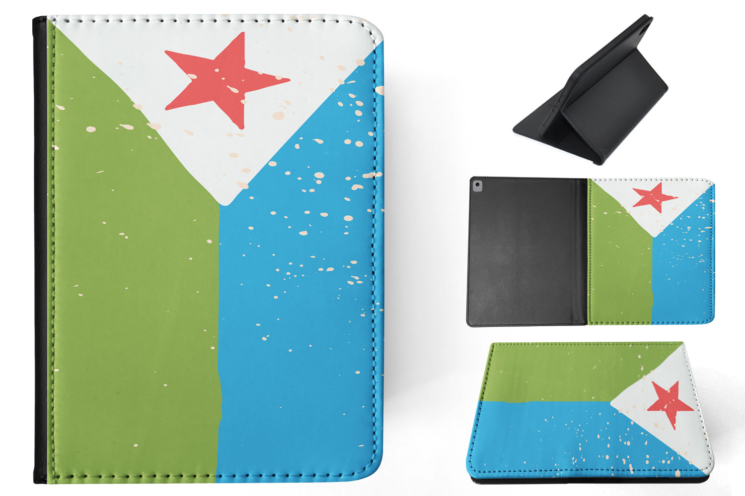 CASE COVER FOR APPLE IPAD|DJIBOUTI COUNTRY FLAG 214