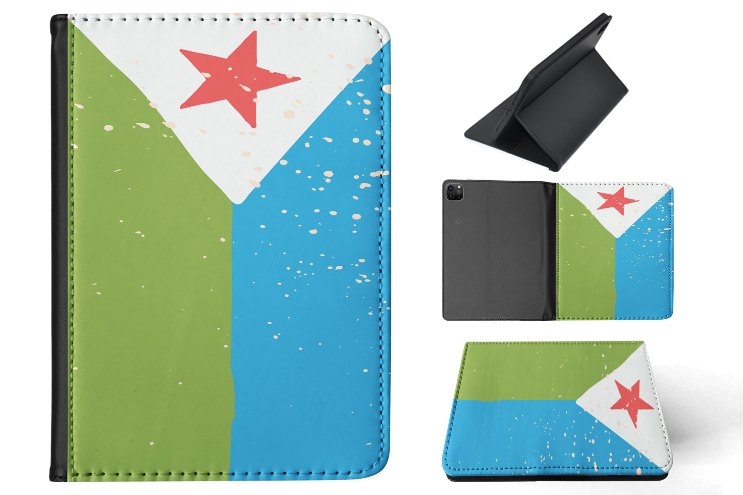 CASE COVER FOR APPLE IPAD|DJIBOUTI COUNTRY FLAG 214