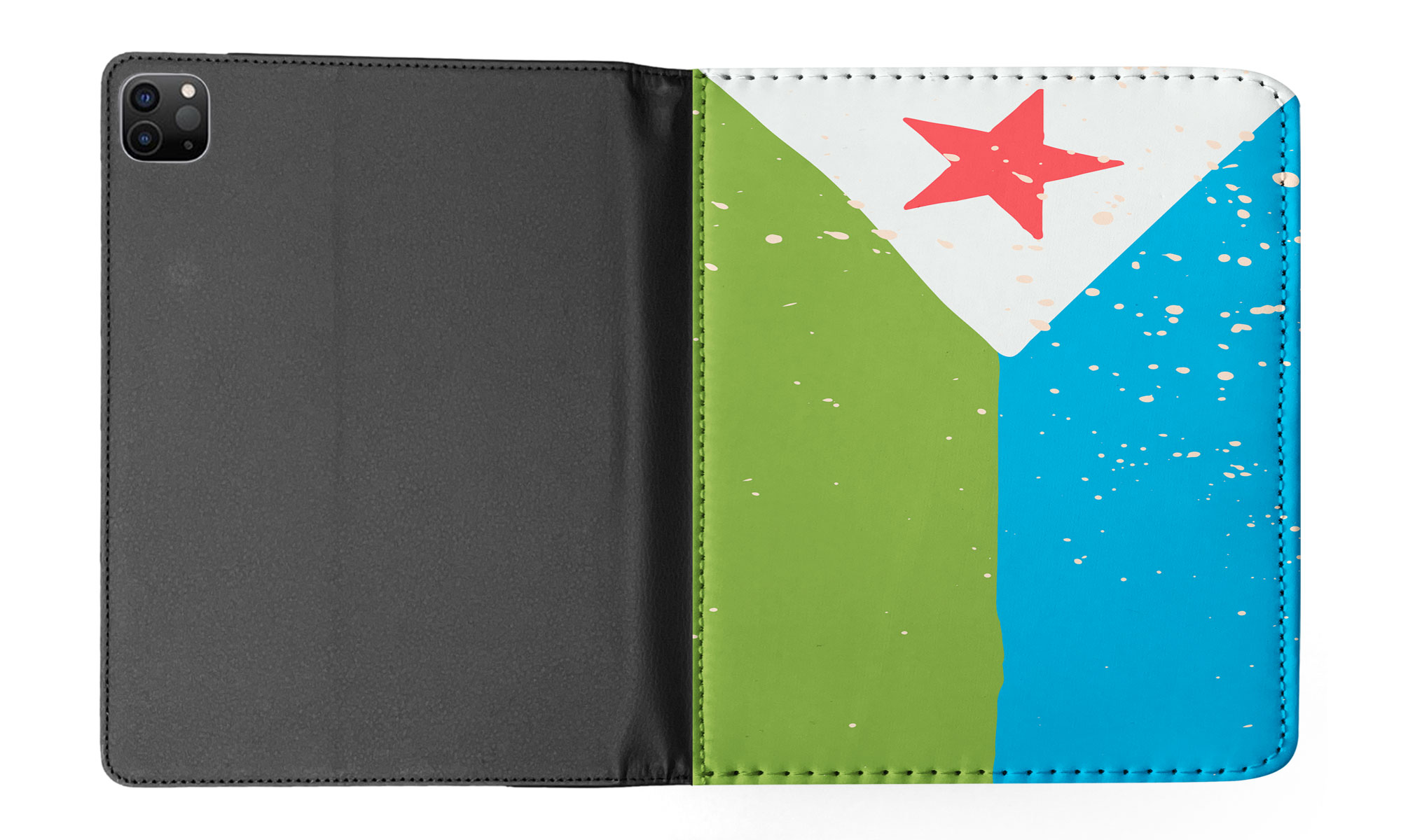 CASE COVER FOR APPLE IPAD|DJIBOUTI COUNTRY FLAG 214