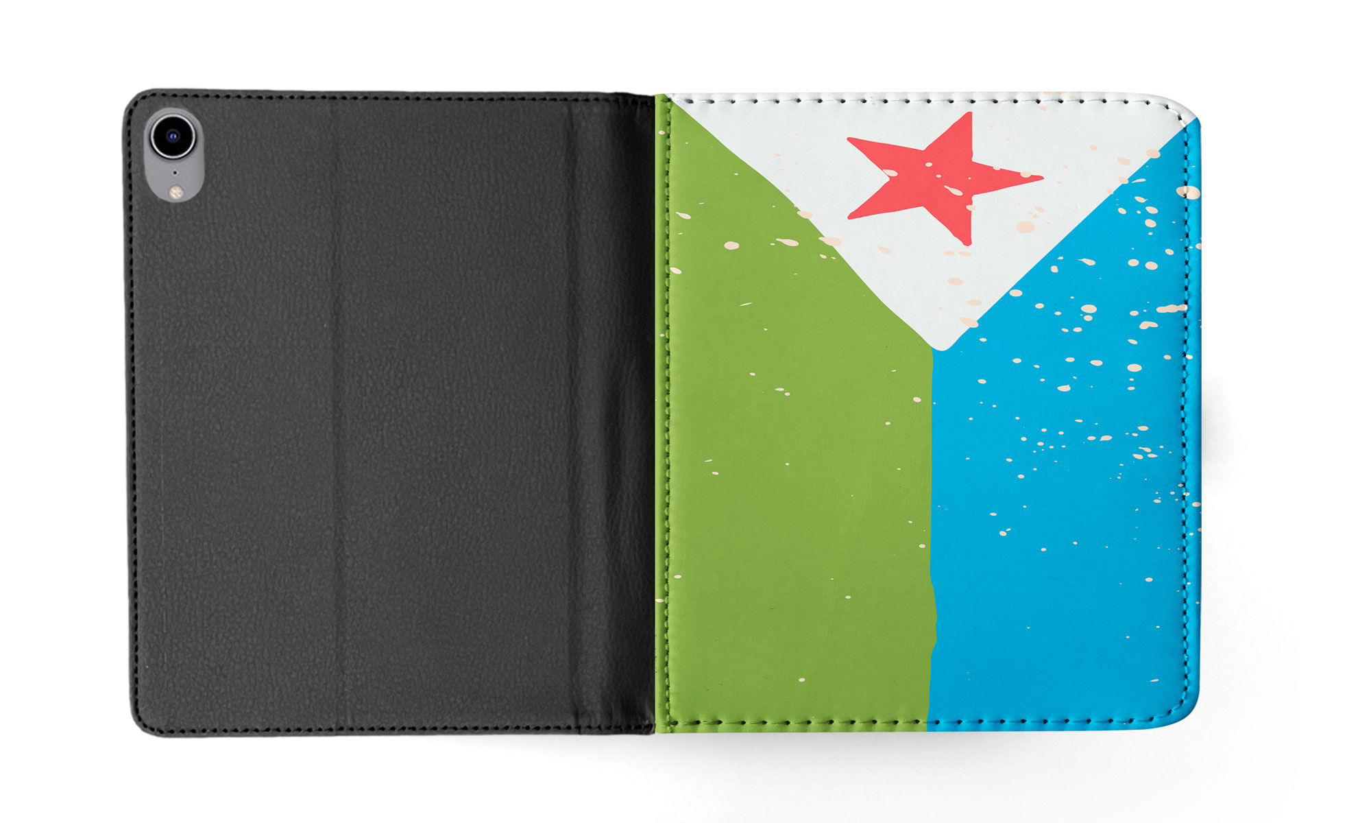 CASE COVER FOR APPLE IPAD|DJIBOUTI COUNTRY FLAG 214