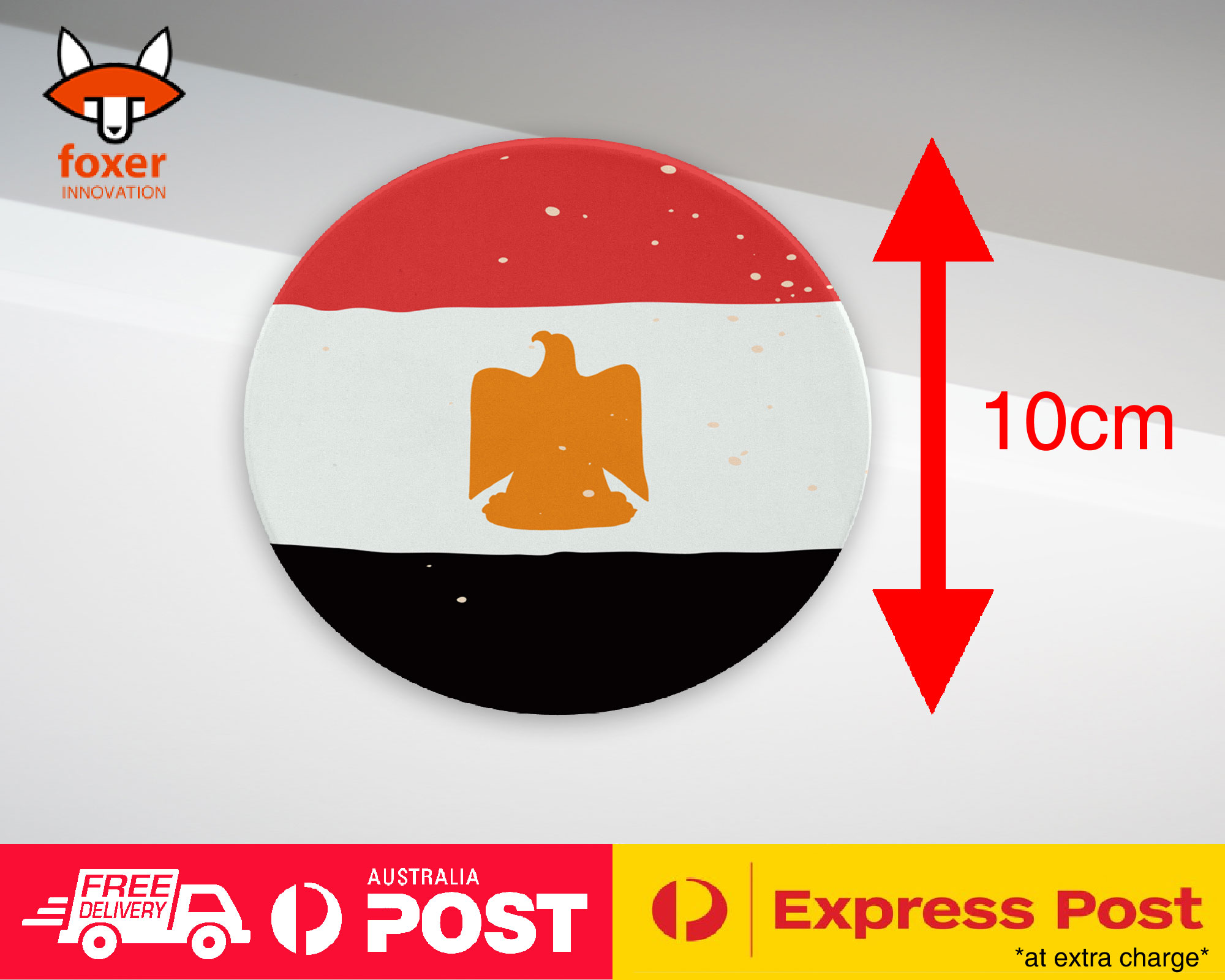COASTER COFFEE DRINKING MAT|EGYPT COUNTRY FLAG 218 - Imagen 11 de 21