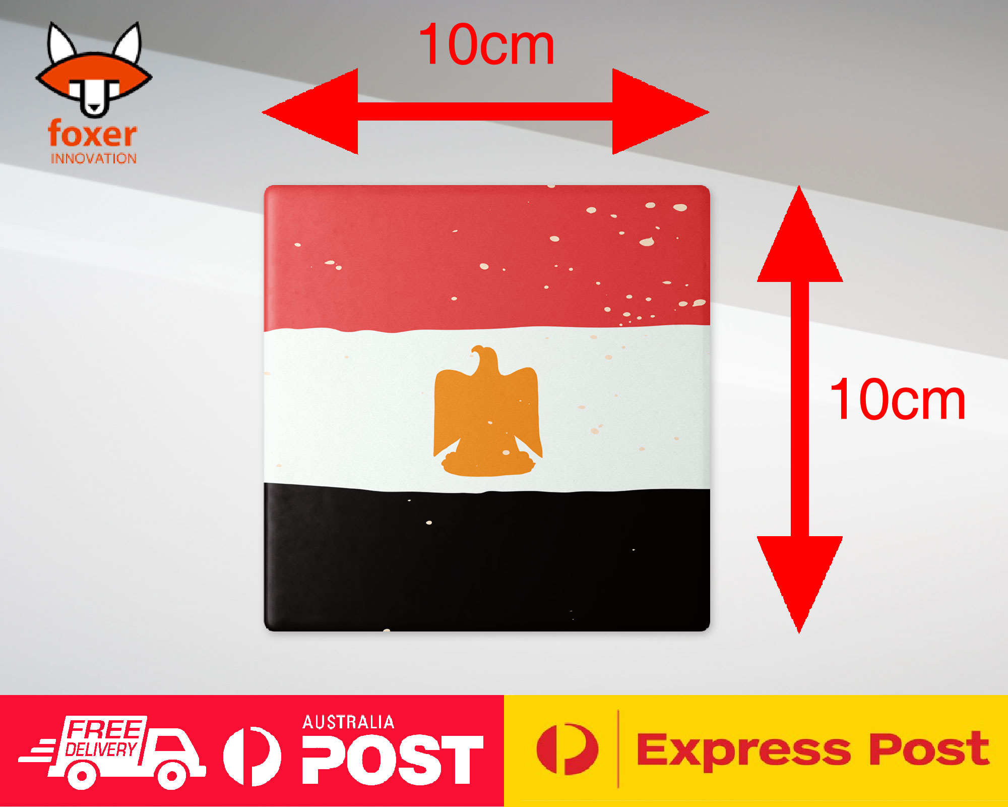 COASTER COFFEE DRINKING MAT|EGYPT COUNTRY FLAG 218 - Imagen 21 de 21