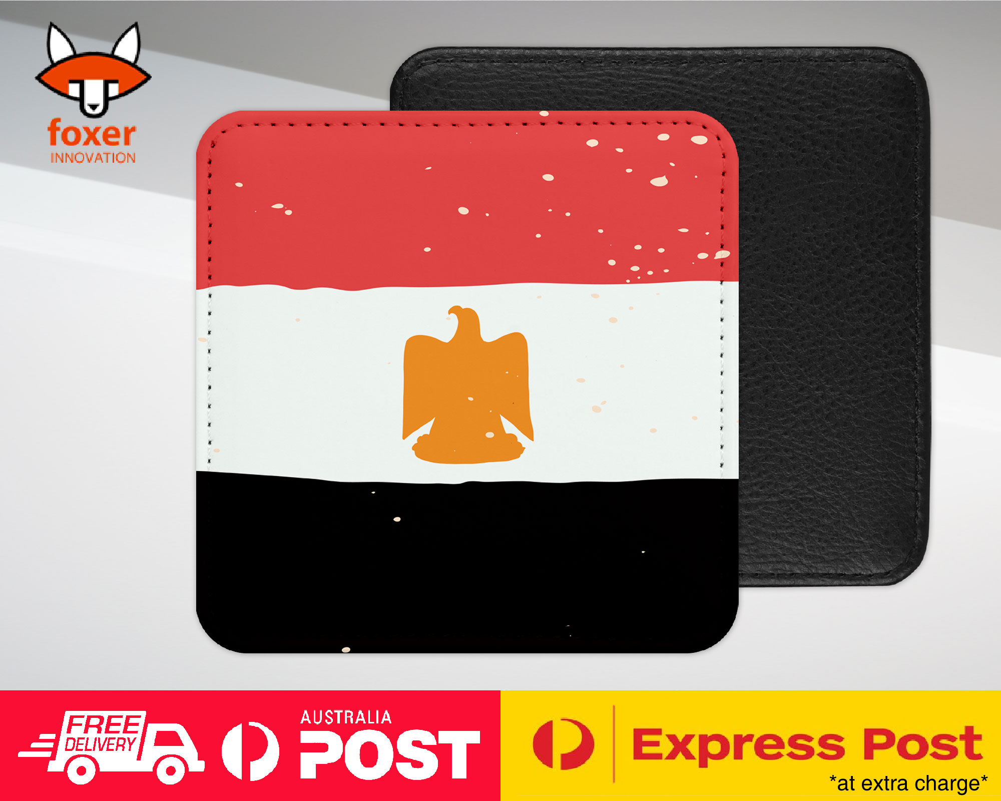 COASTER COFFEE DRINKING MAT|EGYPT COUNTRY FLAG 218 - Imagen 15 de 21