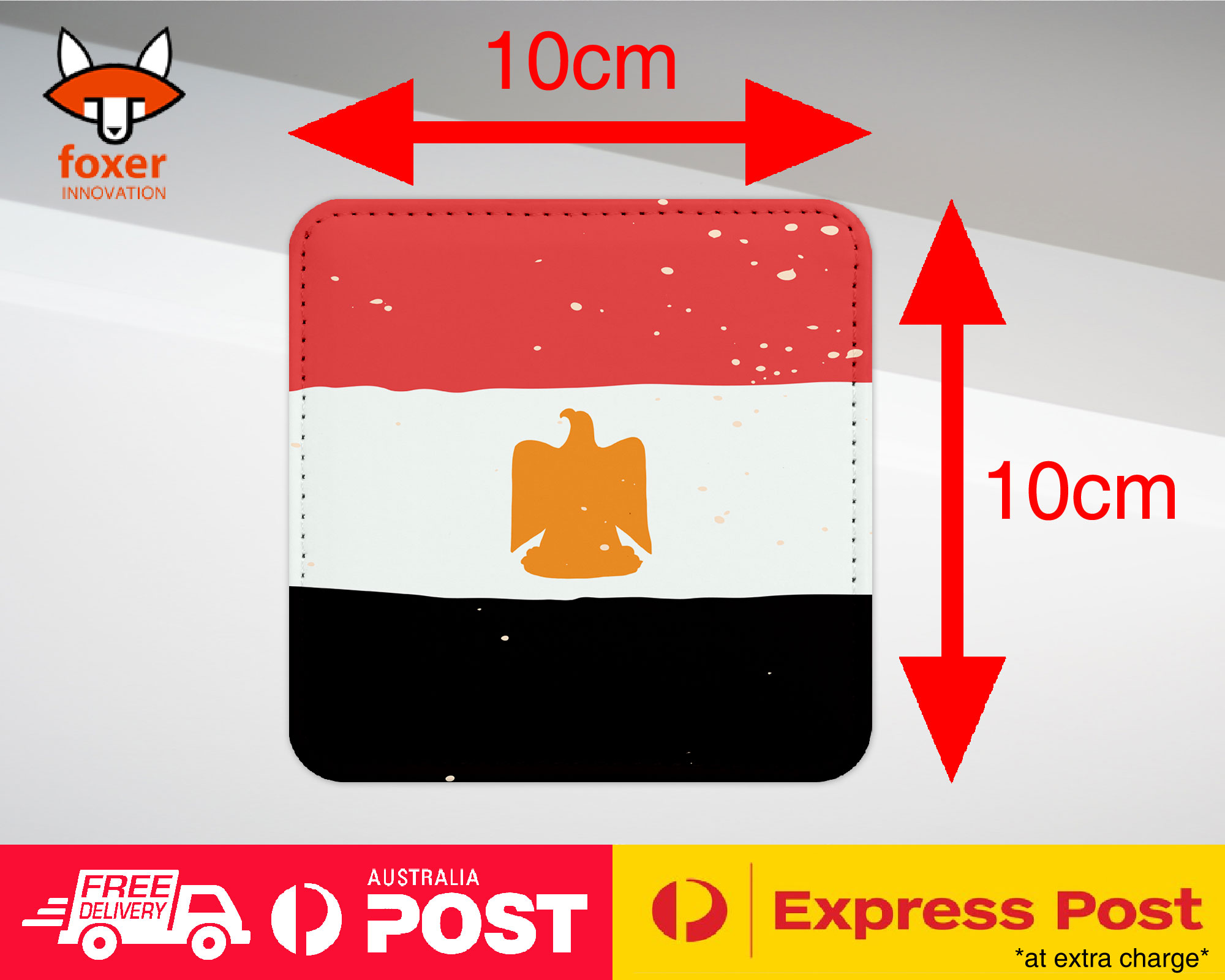 COASTER COFFEE DRINKING MAT|EGYPT COUNTRY FLAG 218 - Imagen 17 de 21