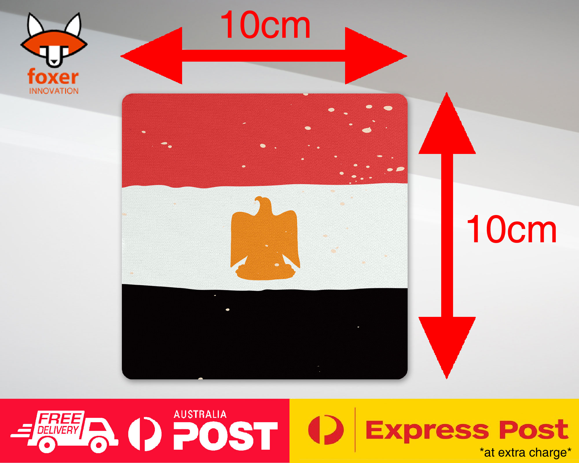 COASTER COFFEE DRINKING MAT|EGYPT COUNTRY FLAG 218 - Imagen 14 de 21