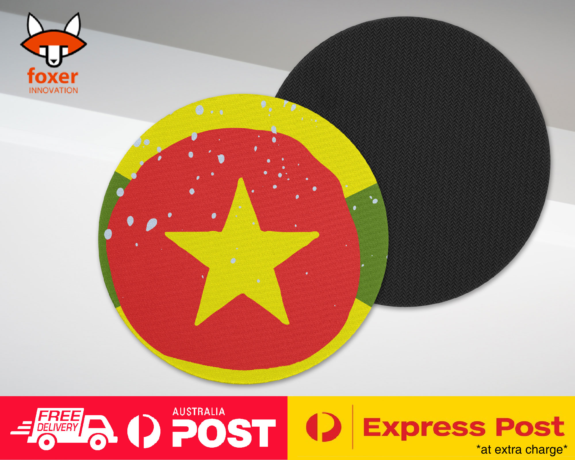 COASTER COFFEE DRINKING MAT|GRENADA COUNTRY FLAG