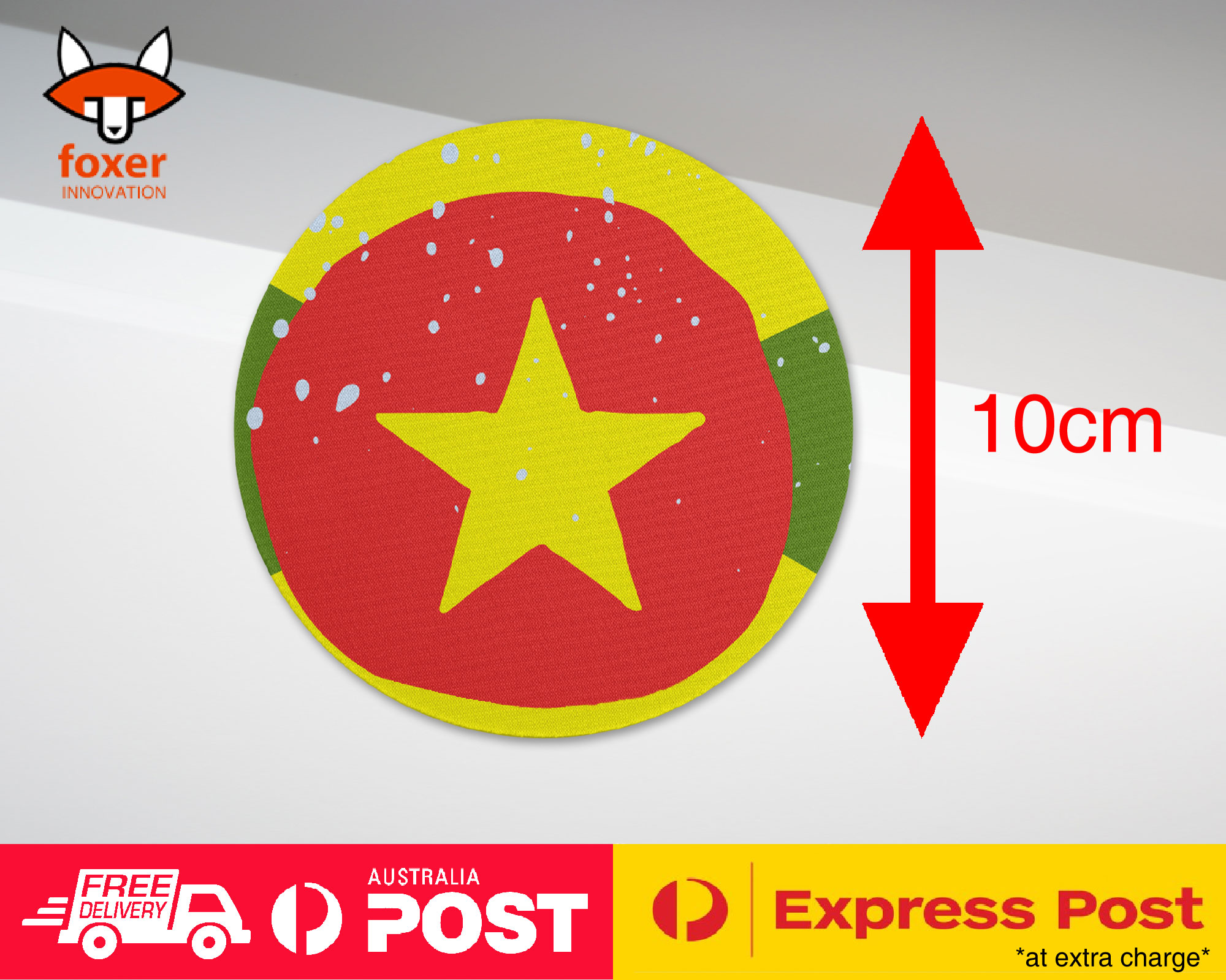 COASTER COFFEE DRINKING MAT|GRENADA COUNTRY FLAG