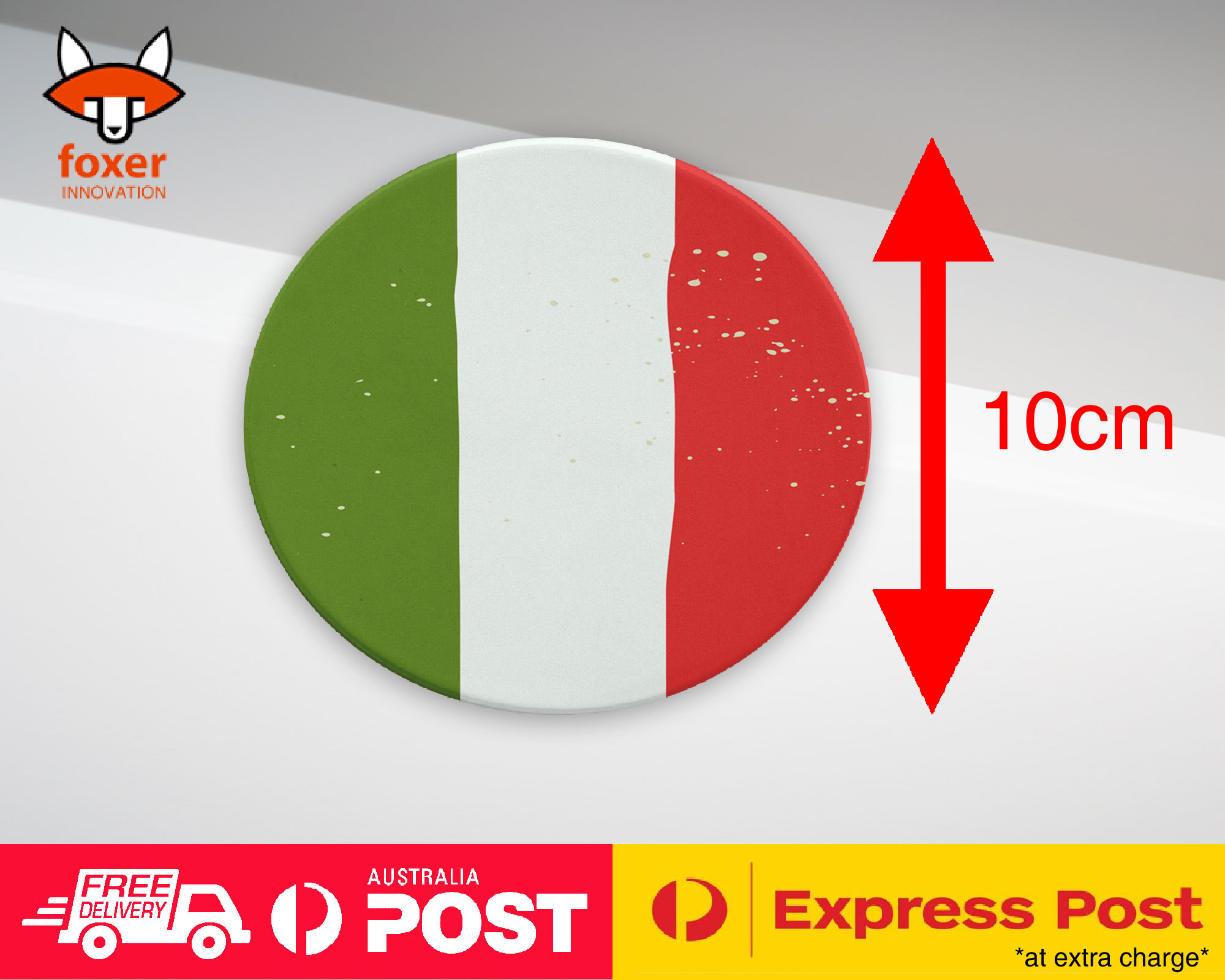 COASTER COFFEE DRINKING MAT|ITALY COUNTRY FLAG 246