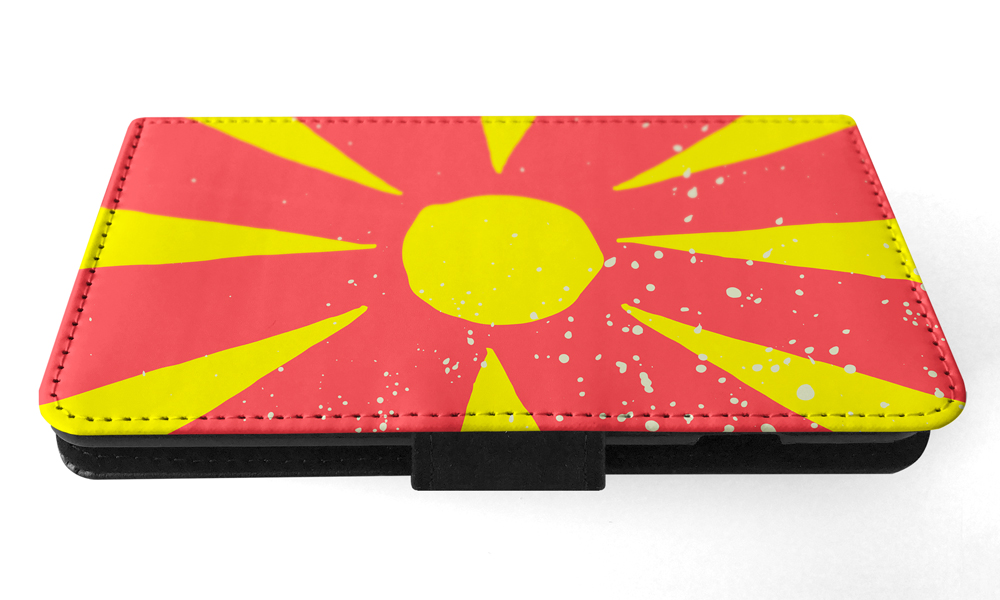 FLIP CASE FOR SAMSUNG GALAXY|MACEDONIA COUNTRY FLAG 263 - Picture 113 of 120
