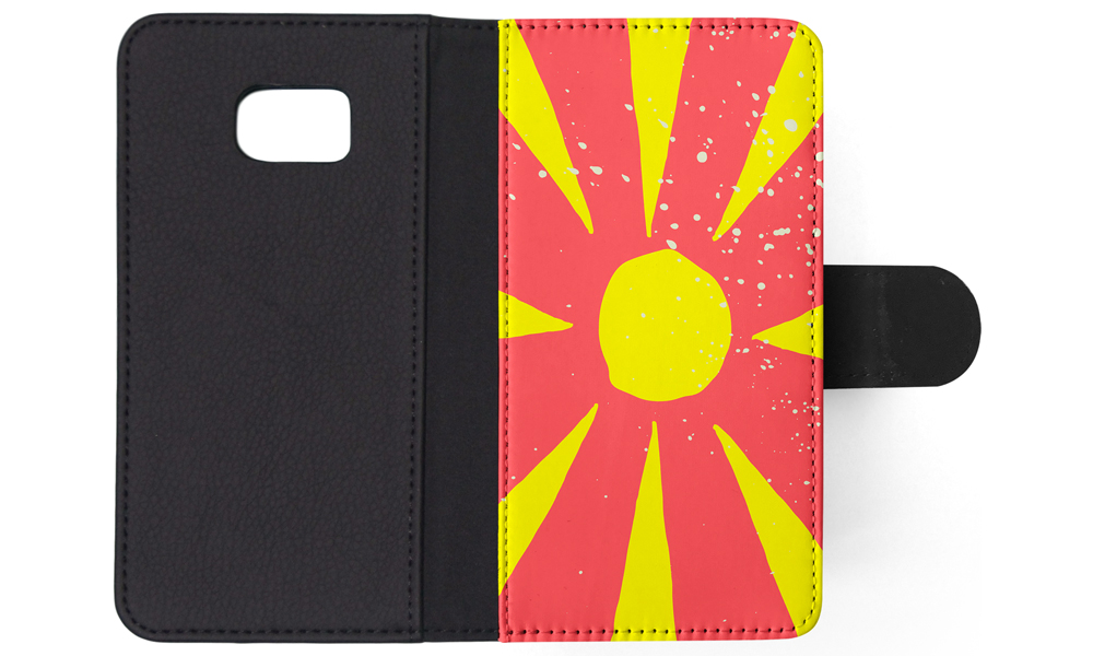 FLIP CASE FOR SAMSUNG GALAXY|MACEDONIA COUNTRY FLAG 263 - Picture 114 of 120