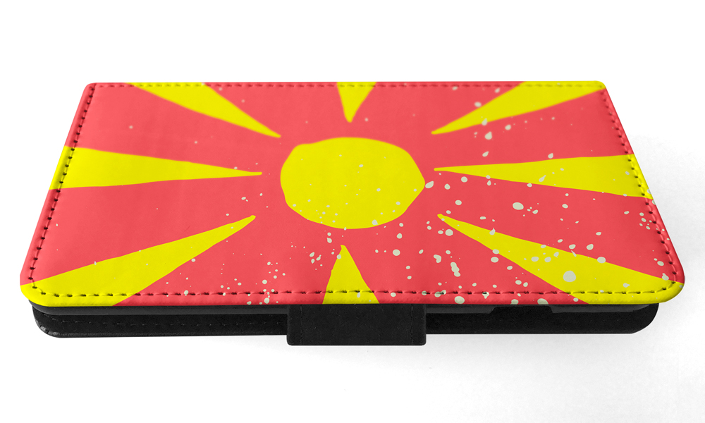 FLIP CASE FOR SAMSUNG GALAXY|MACEDONIA COUNTRY FLAG 263 - Picture 108 of 120
