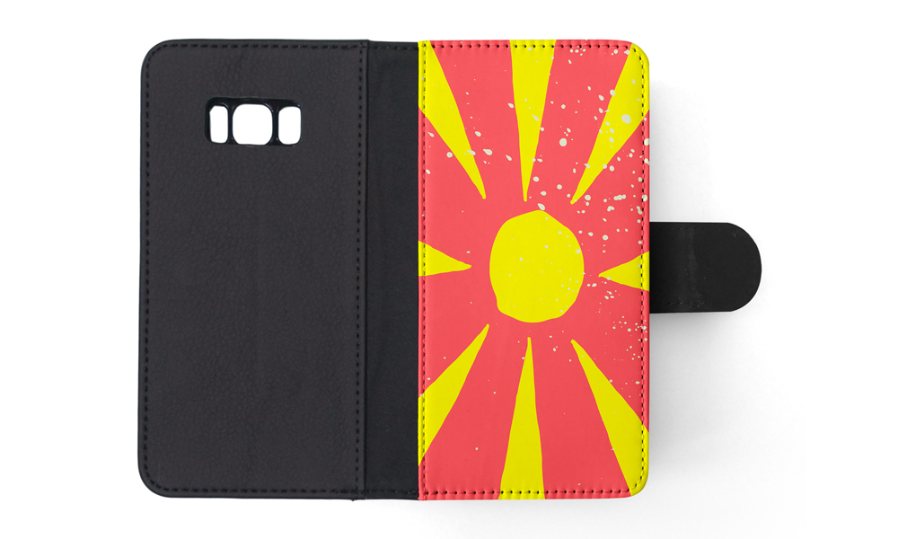 FLIP CASE FOR SAMSUNG GALAXY|MACEDONIA COUNTRY FLAG 263 - Picture 109 of 120