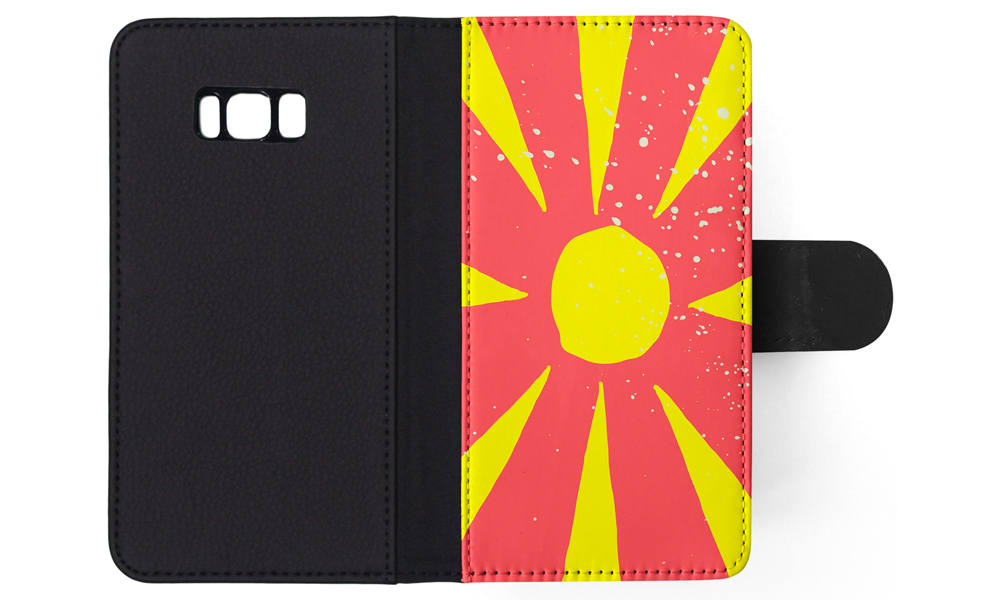 FLIP CASE FOR SAMSUNG GALAXY|MACEDONIA COUNTRY FLAG 263 - Picture 104 of 120