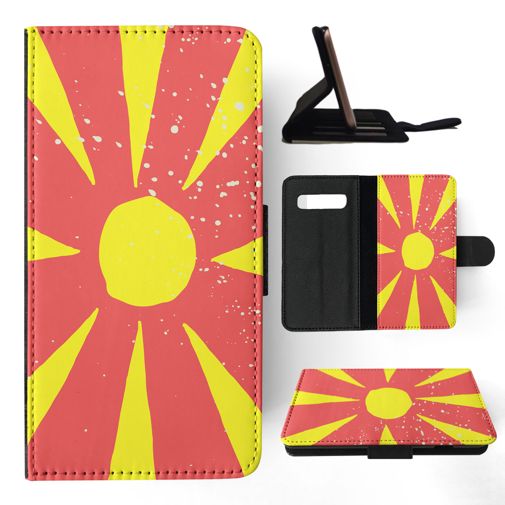 FLIP CASE FOR SAMSUNG GALAXY|MACEDONIA COUNTRY FLAG 263 - Picture 86 of 120