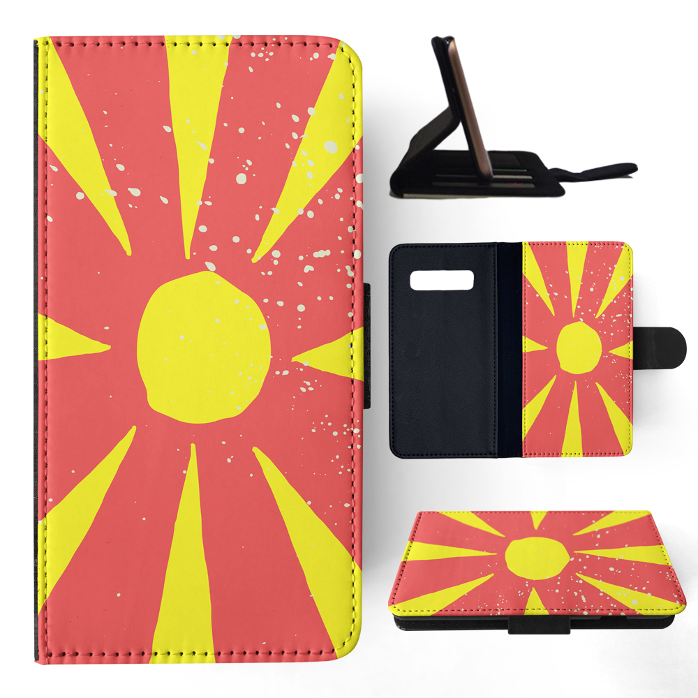 FLIP CASE FOR SAMSUNG GALAXY|MACEDONIA COUNTRY FLAG 263 - Picture 81 of 120