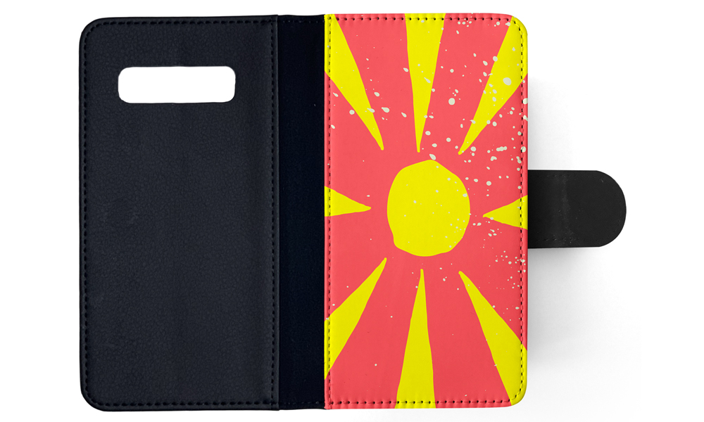 FLIP CASE FOR SAMSUNG GALAXY|MACEDONIA COUNTRY FLAG 263 - Picture 84 of 120