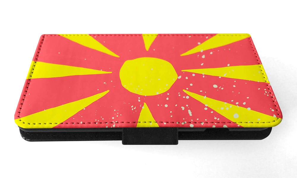 FLIP CASE FOR SAMSUNG GALAXY|MACEDONIA COUNTRY FLAG 263 - Picture 88 of 120