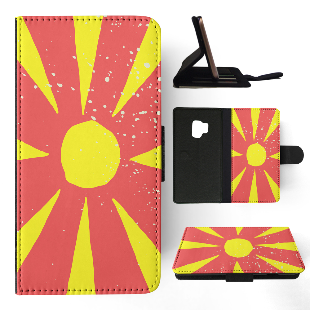 FLIP CASE FOR SAMSUNG GALAXY|MACEDONIA COUNTRY FLAG 263 - Picture 91 of 120