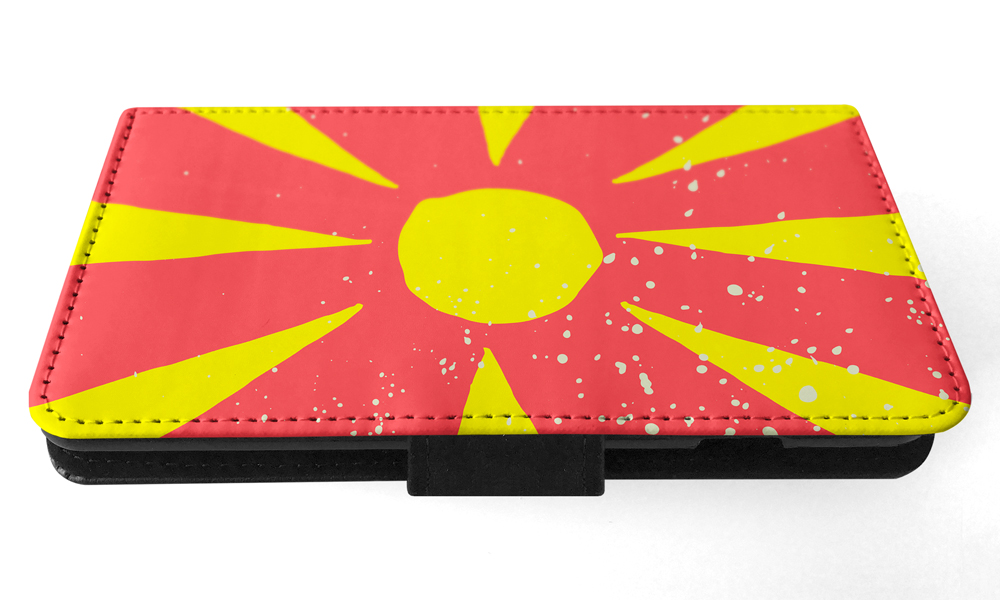 FLIP CASE FOR SAMSUNG GALAXY|MACEDONIA COUNTRY FLAG 263 - Picture 93 of 120