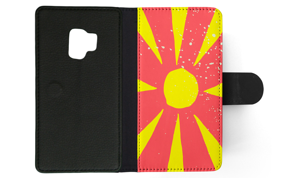 FLIP CASE FOR SAMSUNG GALAXY|MACEDONIA COUNTRY FLAG 263 - Picture 99 of 120