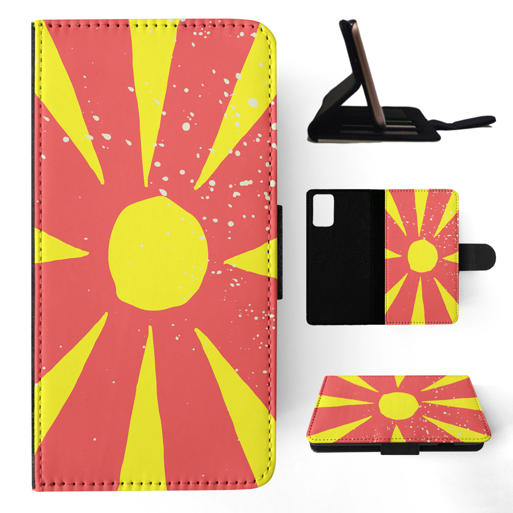 FLIP CASE FOR SAMSUNG GALAXY|MACEDONIA COUNTRY FLAG 263 - Picture 71 of 120