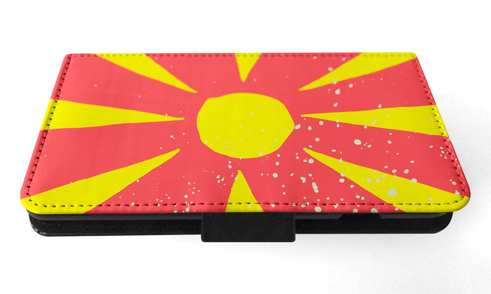 FLIP CASE FOR SAMSUNG GALAXY|MACEDONIA COUNTRY FLAG 263 - Picture 73 of 120