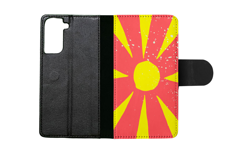 FLIP CASE FOR SAMSUNG GALAXY|MACEDONIA COUNTRY FLAG 263 - Picture 64 of 120