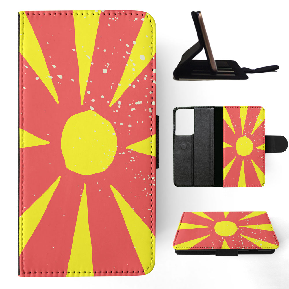 FLIP CASE FOR SAMSUNG GALAXY|MACEDONIA COUNTRY FLAG 263 - Picture 51 of 120