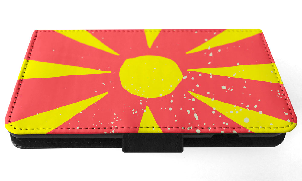 FLIP CASE FOR SAMSUNG GALAXY|MACEDONIA COUNTRY FLAG 263 - Picture 53 of 120
