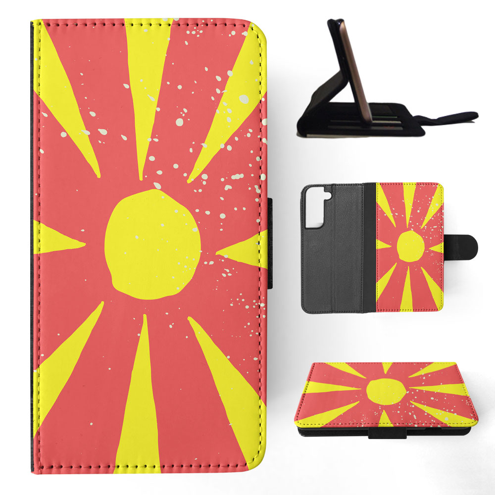 FLIP CASE FOR SAMSUNG GALAXY|MACEDONIA COUNTRY FLAG 263 - Picture 41 of 120