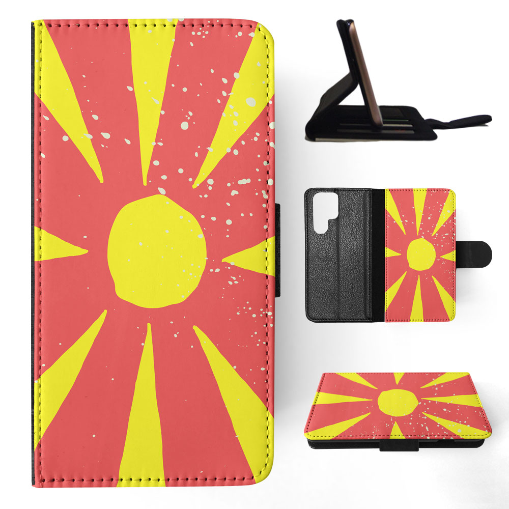 FLIP CASE FOR SAMSUNG GALAXY|MACEDONIA COUNTRY FLAG 263 - Picture 36 of 120