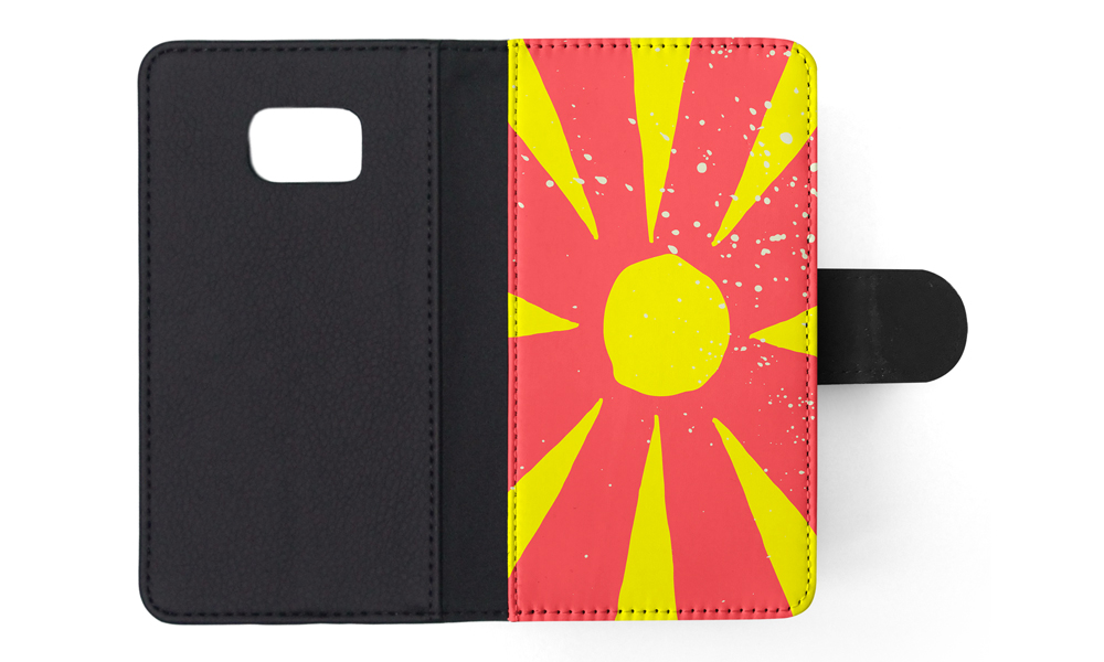FLIP CASE FOR SAMSUNG GALAXY|MACEDONIA COUNTRY FLAG 263 - Picture 119 of 120