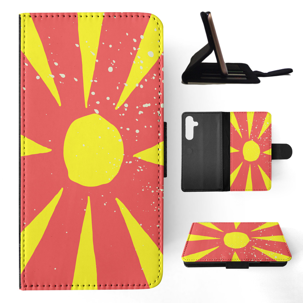 FLIP CASE FOR SAMSUNG GALAXY|MACEDONIA COUNTRY FLAG 263 - Picture 11 of 120