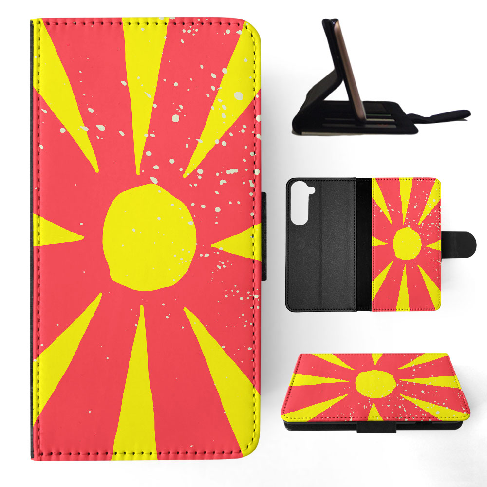FLIP CASE FOR SAMSUNG GALAXY|MACEDONIA COUNTRY FLAG 263 - Picture 26 of 120