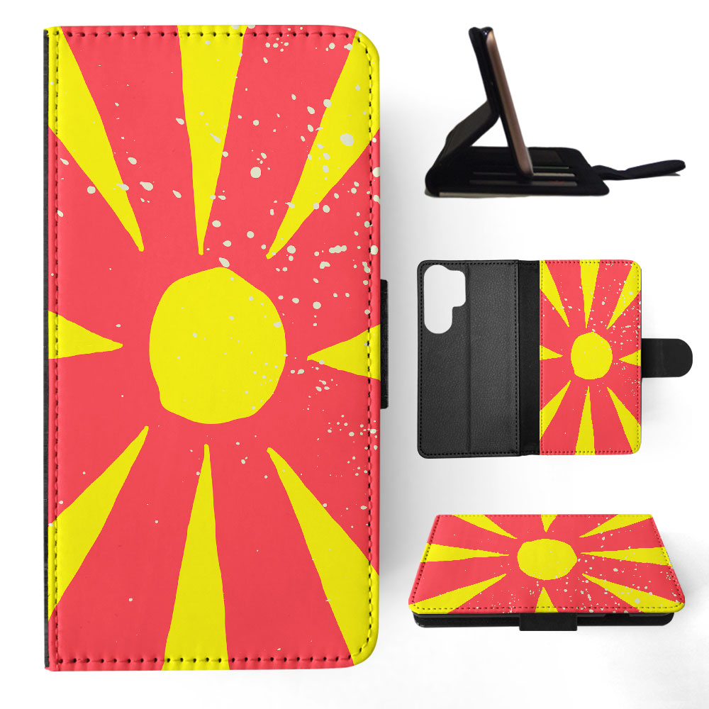 FLIP CASE FOR SAMSUNG GALAXY|MACEDONIA COUNTRY FLAG 263 - Picture 21 of 120
