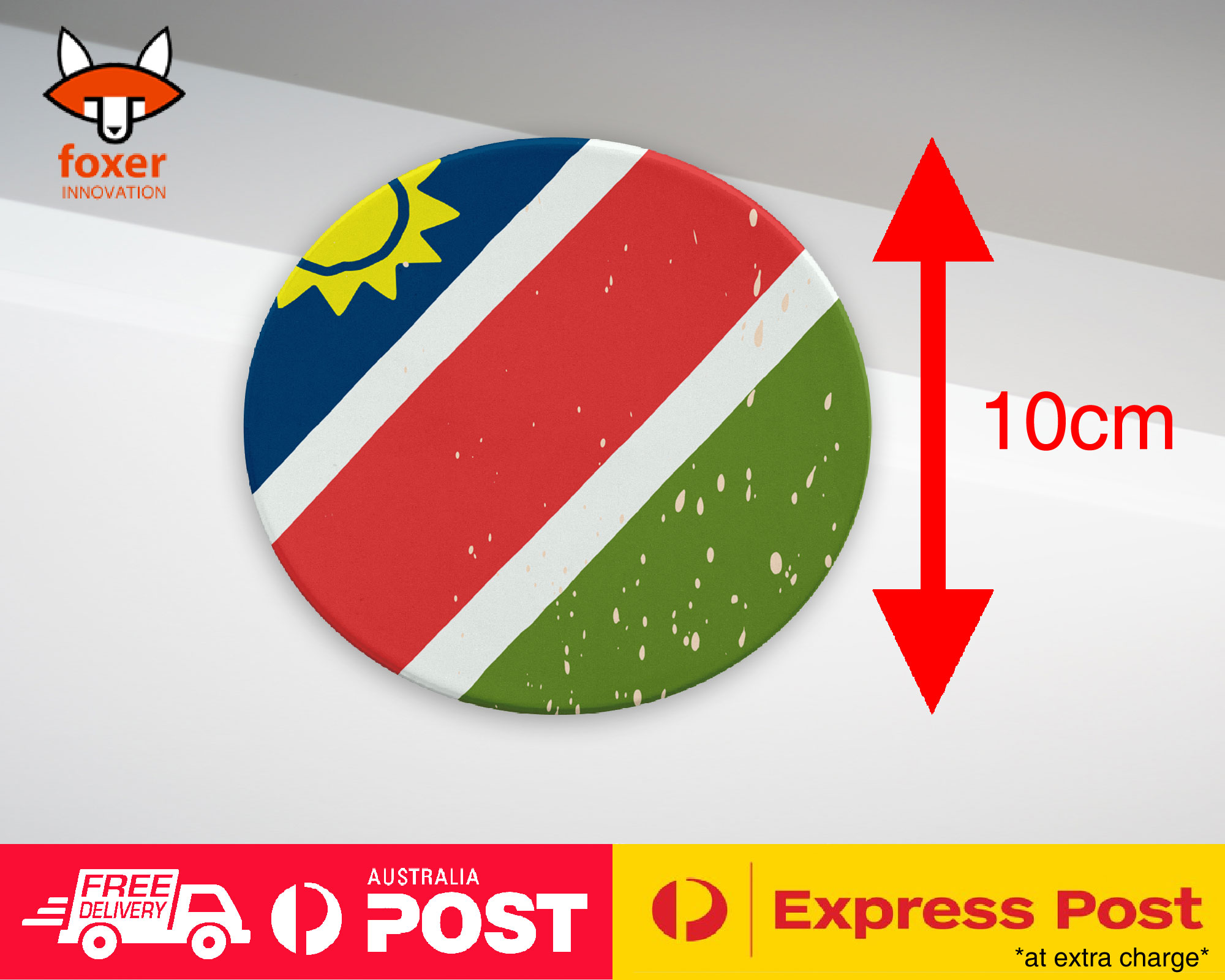 COASTER COFFEE DRINKING MAT|NAMIBIA COUNTRY FLAG 278