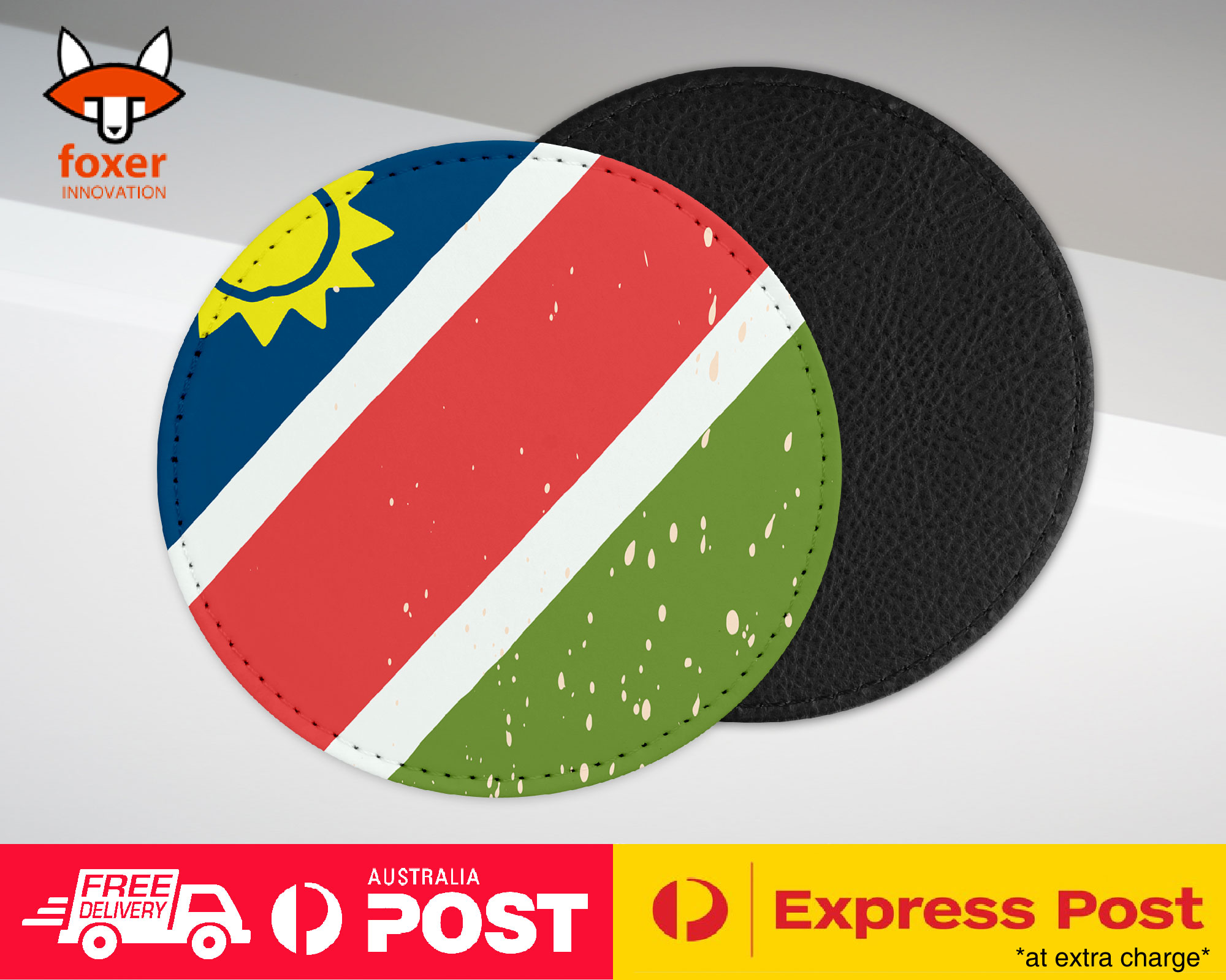 COASTER COFFEE DRINKING MAT|NAMIBIA COUNTRY FLAG 278