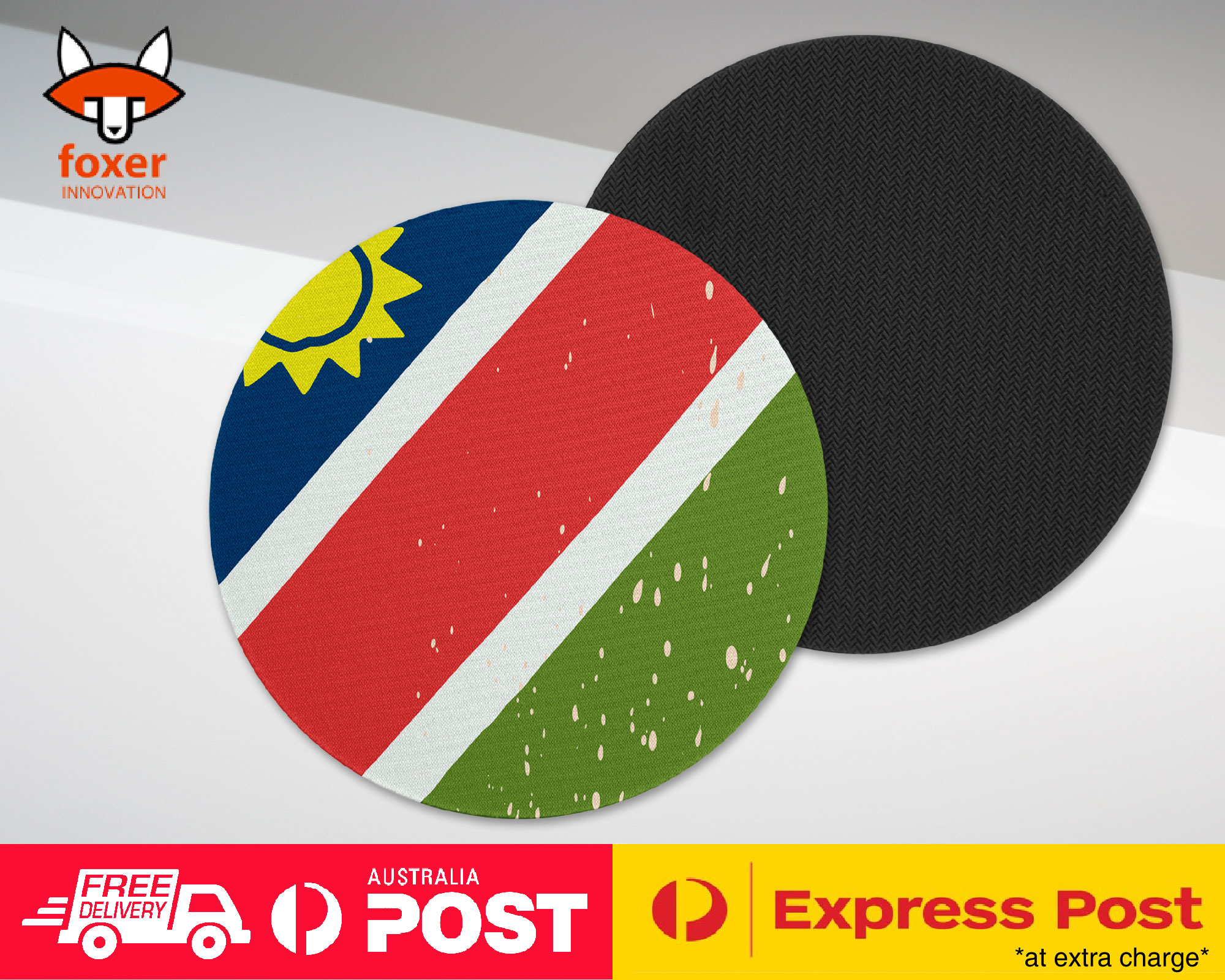 COASTER COFFEE DRINKING MAT|NAMIBIA COUNTRY FLAG 278