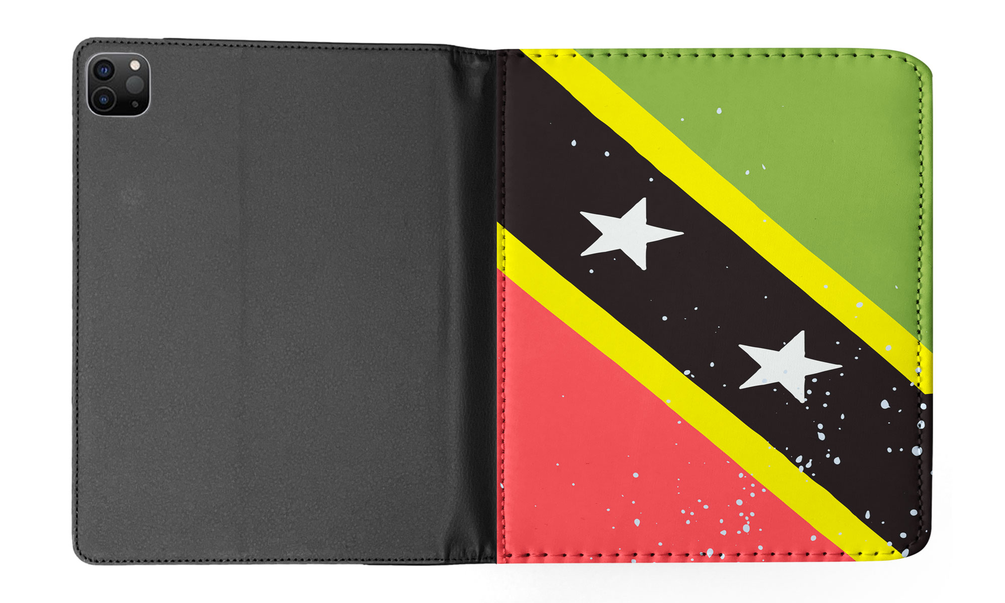 CASE COVER FOR APPLE IPAD|ST KITTS & NEVIS COUNTRY FLAG - Picture 39 of 55