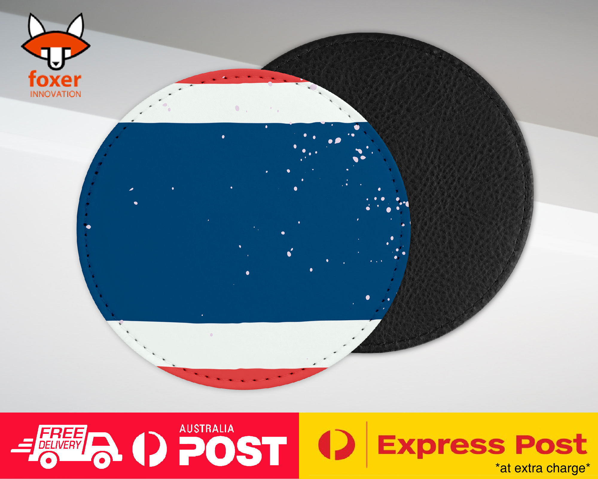 COASTER COFFEE DRINKING MAT|THAILAND COUNTRY FLAG 323