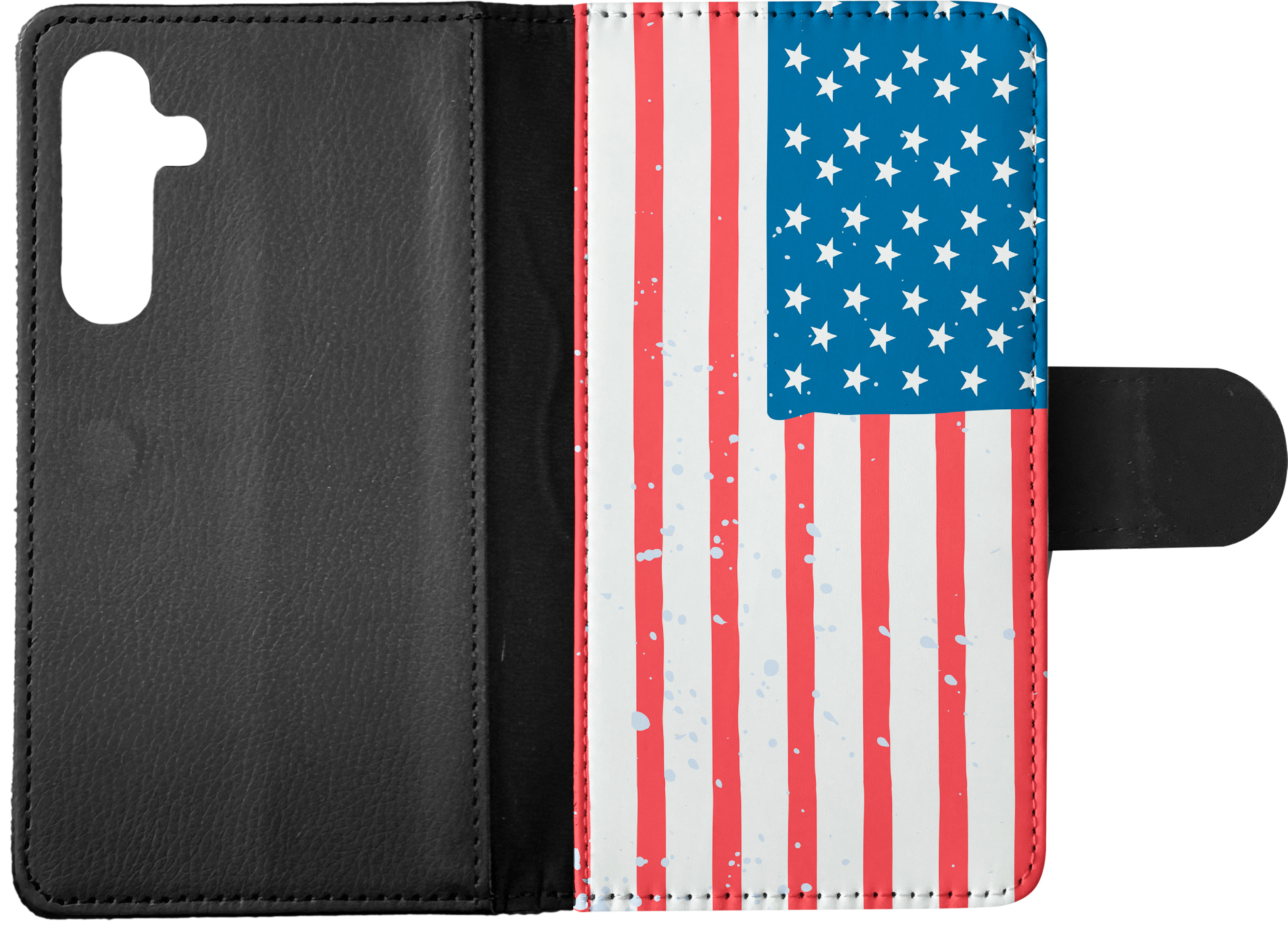 FLIP CASE FOR SAMSUNG GALAXY|UNITED STATES OF AMERICA FLAG #2 - Picture 14 of 120